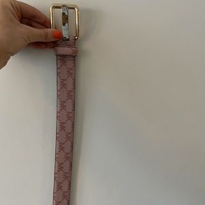 Pink Michael Kors belt